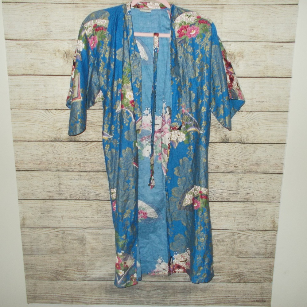 Japanese Printed Kimono